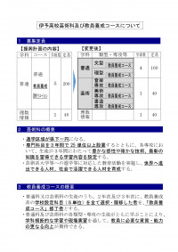伊予高校普通科及び教員養成コースについて（改訂版）_page-0001
