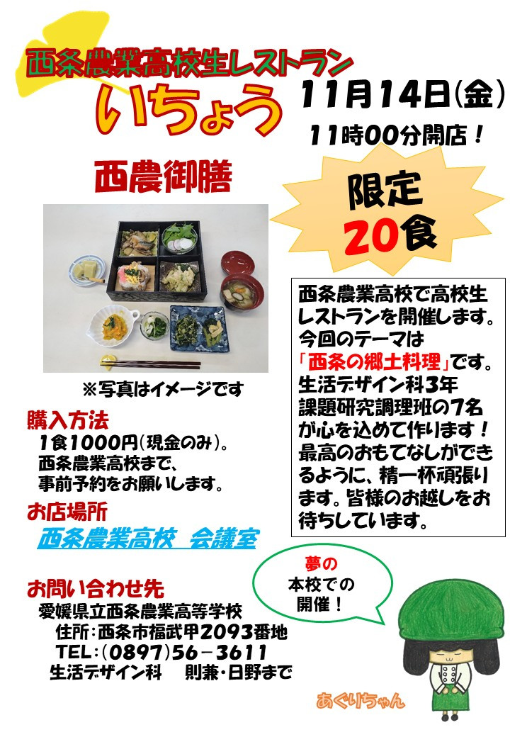 11月レストランチラシ