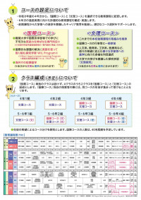 新設国際コースフライヤ