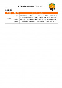 久万高原町_スクール・ミッション